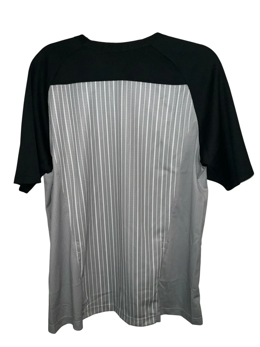 Official Nike Dri Fit NBA G League Referee Black Gray Jersey Shirt Size Large